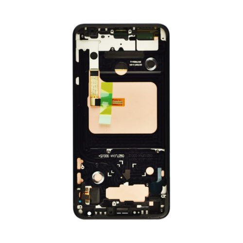 lg v30 lcd assembly frame black 1
