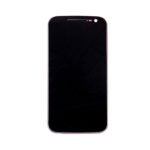 motog4 lcd assembly frame black 2
