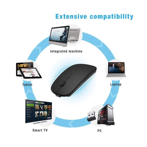 wireless black mouse 1