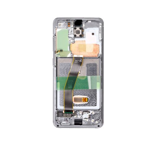 samsung galaxy s20 oled assembly frame silver oem 1