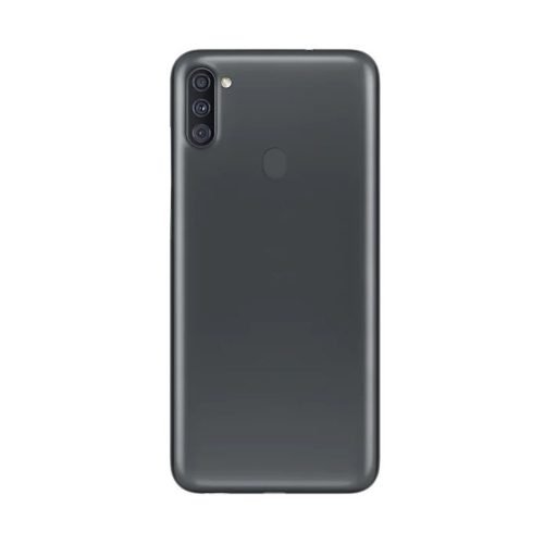 Samsung Galaxy A11 A115F M11 A115M Back Cover +Camera Lens – Black