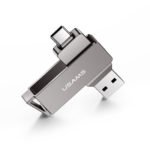 rotatable high speed flash drive type c usba 1