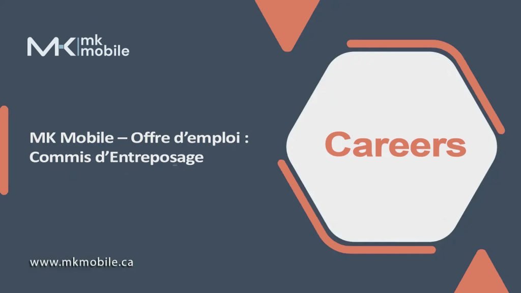 MK Mobile E2 80 93 Offre demploi Commis dEntreposage