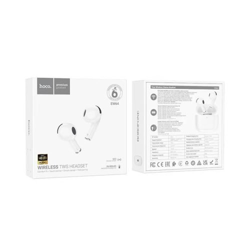 Hoco EW64 TWS HiFi Audio Wireless Earphones packeging