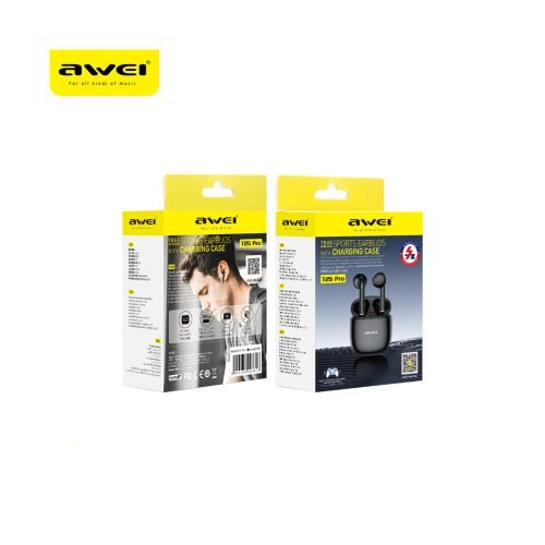 Awei T26 Pro True Wireless Earbuds Black 5