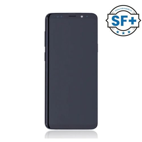 Samsung Galaxy S9 Plus Assembly Frame Black SF FRONT