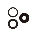 iPhone 15 Pro Back Camera Lens Glass Only (3 Pieces Set)