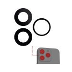 iPhone 15 Pro Back Camera Lens Glass Only (3 Pieces Set) main