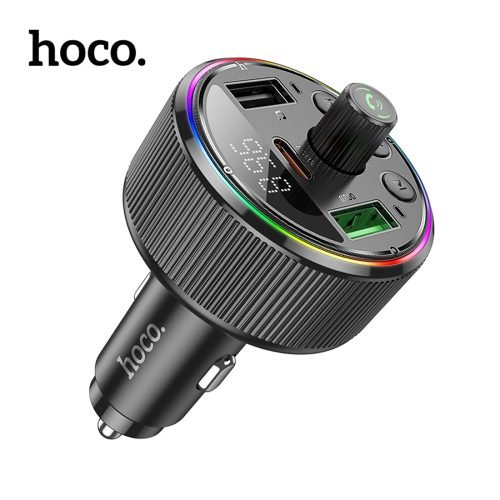 HOCO E82 Bluetooth FM Transmitter Car Charger PD30W+QC3