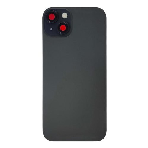 iPhone 15 Plus Back Glass +Steel Plate +Pre Installed MagSafe Magnet +NFC And Flashlight Flex (Black)b