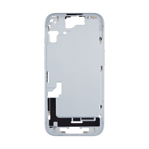 iPhone 15 Mid Frame Housing + Small Parts – Blue