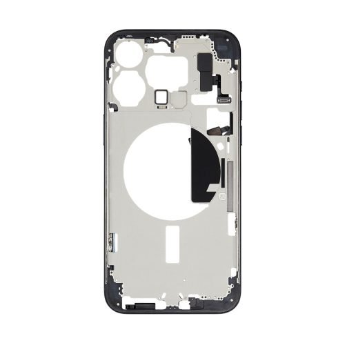 iPhone 15 Pro Max Mid Frame Housing + Small Parts Blue Titanium