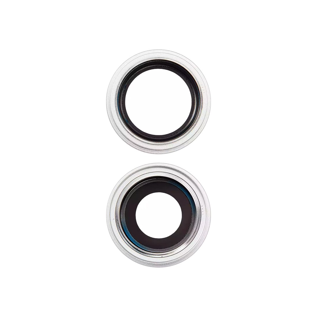 Metal Glass Lens Protection Compatible for iPhone 16 16 Plus – White Metal Glass Lens Protection Compatible for iPhone 16 16 Plus – White