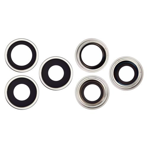 Metal Glass Lens Protection Compatible for iPhone 16 Pro 16 Pro Max Natural Titanium