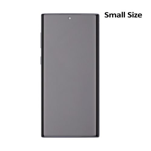 Samsung Galaxy Note 10 5G OLED Assembly +Frame +Fingerprint – Mystic Black (Small Size NO+)
