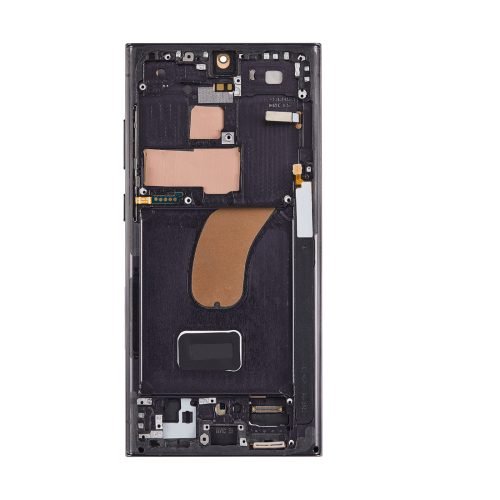 Samsung Galaxy S23 Ultra 5G Assembly +Frame – Black (SF+ )