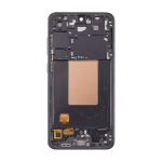 Samsung Galaxy S24 Fe 5G Oled Assembly +Frame +Fingerprint Graphite