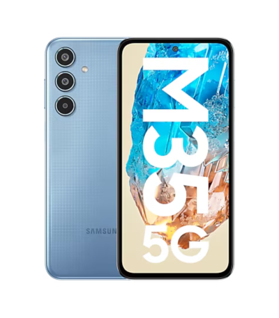 samsung galaxy m35 phones 128gb 6gb light blue